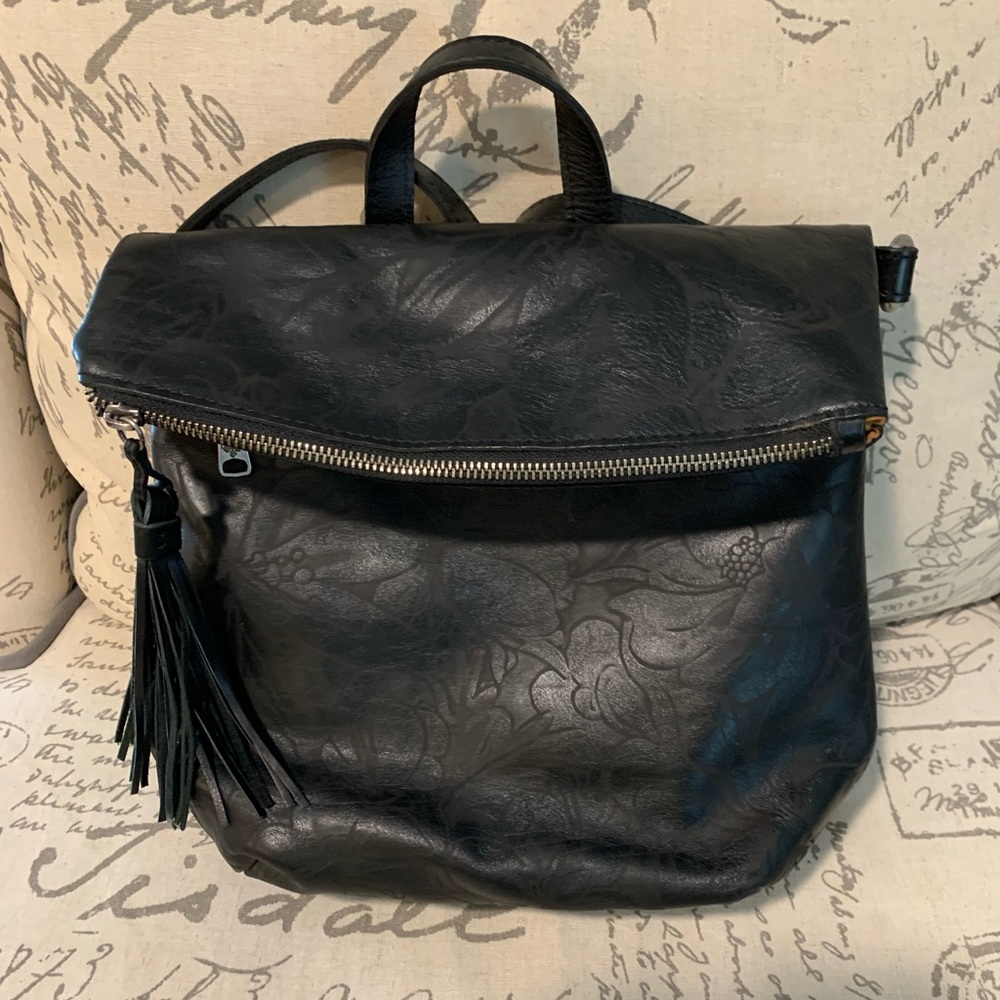 Patricia Nash handbags BACKPACK purse GENUINE LEATHER crossbody NAME BRAND rare
